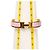 Bracciale Hermès Click H Rosa e Oro - vista 6
