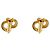 Dior Pendientes Cubic CD Gold - vista 3