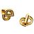 Dior Pendientes Cubic CD Gold - vista 4