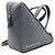 Balenciaga Borsa Duffle Small Triangle in vitello grigio - vista 3