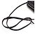 Autre Marque SAINT LAURENT L Camera Bag in pelle nera - vista 5