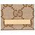 Tarjetero Gucci Plaque Marrón Canvas - vista 9