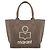 Borsa tote piccola Isabel Marant Dark Khaki in cotone - vista 3