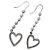 Gucci Pendientes Bold Heart Silver - vista 3