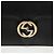 Gucci Borsa a catena Small Interlocking GG Nero Oro - vista 2
