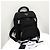 Prada Nylon Triangle Logo Buckle Backpack Black - view 4