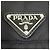 Prada Nylon Triangle Logo Buckle Backpack Black - view 8