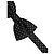 Dolce & Gabbana Men Dark Gray Patterned Adjustable Neck Papillon Bow Tie - view 3