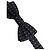 Dolce & Gabbana Papillon regolabile a pois bianchi blu scuro - vista 3