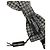 Dolce & Gabbana Men Gray Silk Patterned Adjustable Neck Papillon Bow Tie