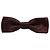 Dolce & Gabbana Papillon regolabile da uomo, marrone, % seta