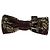 Dolce & Gabbana Multicolor Floral Jacquard Adjustable Neck Papillon Bow Tie