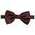 Dolce & Gabbana Papillon regolabile in seta a pois bordeaux - vista 4