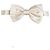 Dolce & Gabbana Papillon regolabile in % seta bianca da uomo
