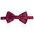 Dolce & Gabbana Papillon regolabile in seta bordeaux da uomo