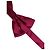 Dolce & Gabbana Papillon regolabile in seta bordeaux da uomo - vista 3