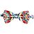 Dolce & Gabbana Papillon regolabile Majolica multicolore da uomo - vista 4