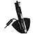 Dolce & Gabbana Verstellbare Fliege Black Silver % Silk