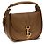 Burberry Borsa a tracolla Bos Taurus in pelle di vitello marrone - vista 2
