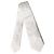 Dolce & Gabbana Cravatta regolabile geometrica in seta per donna Off White