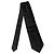 Dolce & Gabbana Corbata ajustable para mujer de seda satinada negra lisa