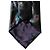 Dolce & Gabbana Cravatta regolabile in seta iridescente nera da donna - vista 2