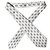 Dolce & Gabbana Corbata ajustable para mujer de seda blanca estampada - vista 4