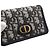 Dior Borsa a tracolla e spalla Oblique Montaigne Nano Pouch con catena dorata - vista 11