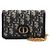 Dior Borsa a tracolla e spalla Oblique Montaigne Nano Pouch con catena dorata - vista 2