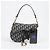 Dior Bolso Saddle Oblique Jacquard Azul - vista 12