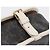 Céline Borsa a tracolla Medium White Triope Canvas - vista 12