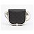Céline Borsa a tracolla Medium White Triope Canvas - vista 4