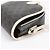 Céline Borsa a tracolla Medium White Triope Canvas - vista 8