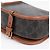 Céline Borsa Triope Canvas Medium Polka Tan - vista 10