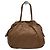 Prada Borsa Tote e Borsa a Tracolla in Pelle Nappa con Nastro, Marrone - vista 12