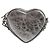 Balenciaga Borsa a Tracolla Heart Chain Silver - vista 8