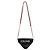 Céline Pequena mala tiracolo triangular em tela com estampado Triomphe - vista 10