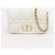 Dior Borsa a Tracolla Mini Caro Macro Cannage Bianca - vista 2