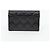 Chanel Klassischer Kartenhalter Caviar Black Silver - Ansicht 4