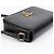 Prada Bolsa Tiracolo Flap Vitello Medium Preta Dourada - vista 12