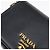 Prada Bolsa Tiracolo Flap Vitello Medium Preta Dourada - vista 16