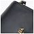 Prada Bolsa Tiracolo Flap Vitello Medium Preta Dourada - vista 17