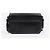 Prada Bolsa Tiracolo Flap Vitello Medium Preta Dourada - vista 4