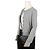 Prada Mini Bolsa Saffiano Triangle Preta - vista 9