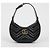 Gucci Borsa a spalla mini GG Marmont a mezzaluna nera - vista 2