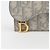 Dior Tarjetero Saddle con solapa para mujer Gris Oblique Jacquard - vista 2