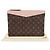 Louis Vuitton Pouch Daily Monogram Canvas Rose Powder