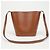 Céline Borsa bucket Trioph Small in pelle di vitello liscia Tan - vista 4