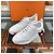 Hermès Sneakers Bouncing da donna in mesh bianco - vista 2