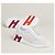 Hermès Sneakers Bouncing da donna in mesh bianco - vista 9